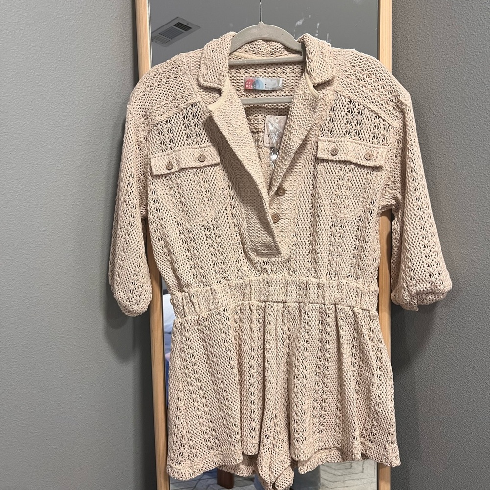 Free People Beach Ryan Romper Small